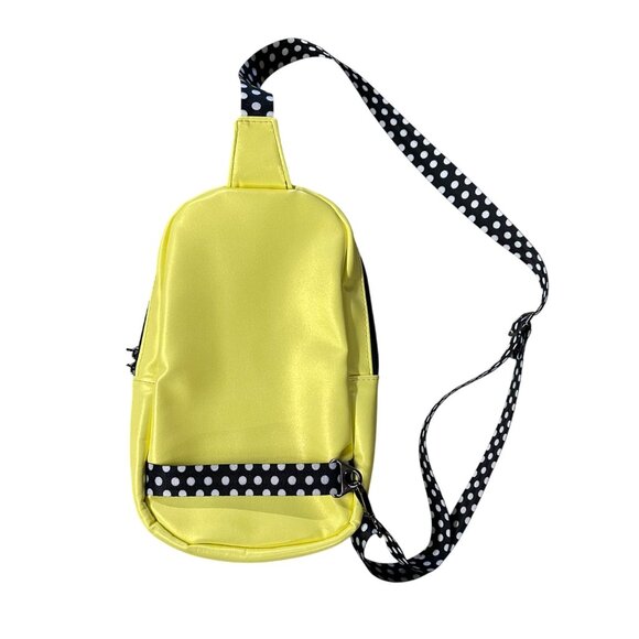 Rosie Sling Purse Anthropomorphic Orange Black Yellow Adjustable Strap Kitschy - Picture 3 of 12